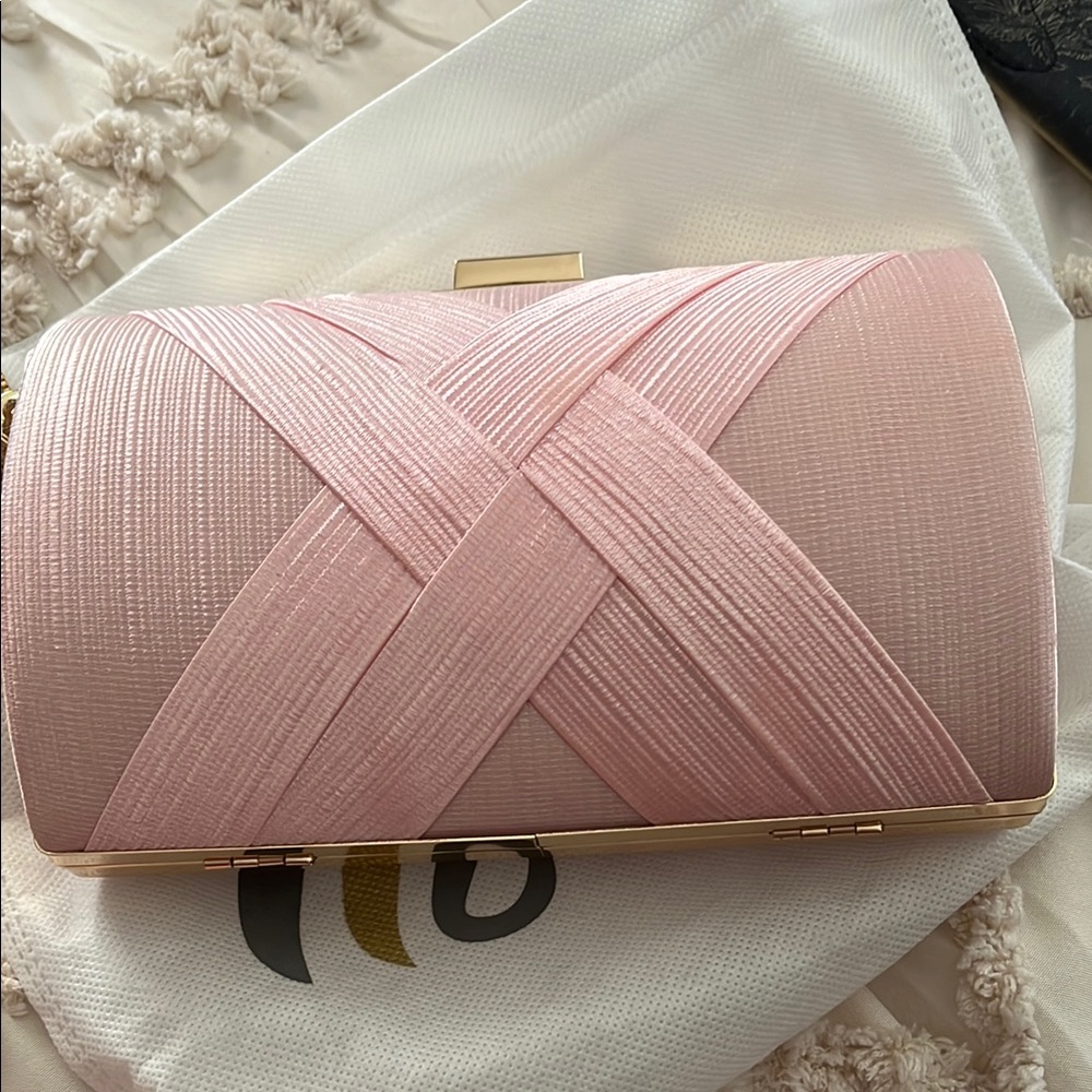 Elegant Pink Clutch